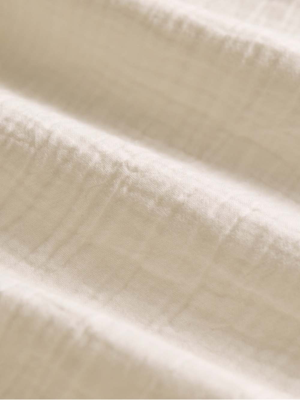 Nwt pact apparel Organic Coastal Double Gauze button down Cream xs $98 - Picture 8 of 11